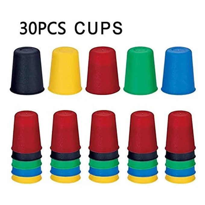 Quick Cups 2-4 Player Game | 30Pcs Cups Game For Kids