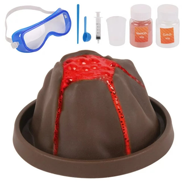 Volcano DIY Experimental Device Eruption | DIY Toy For Kids