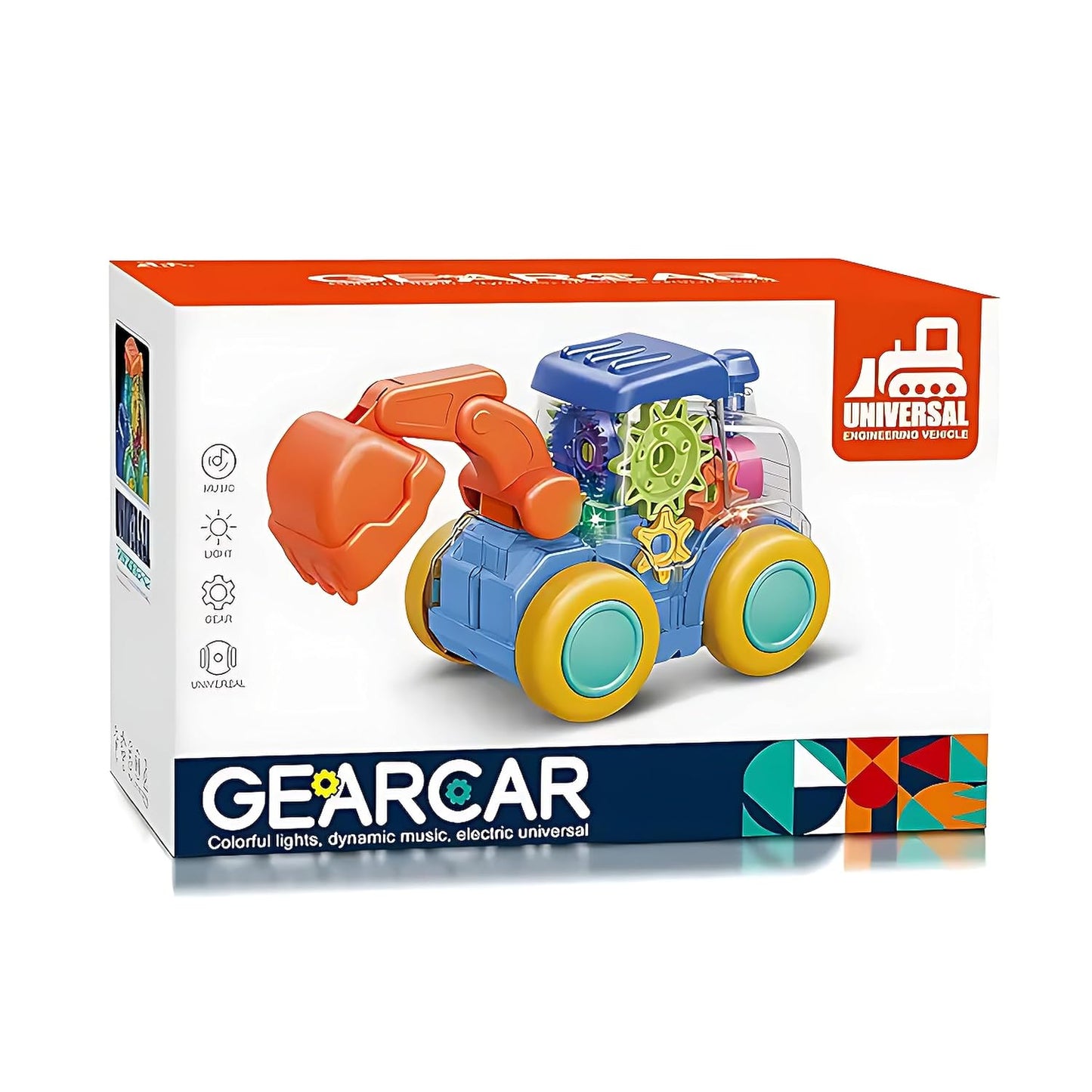 Universal Gear Car Truck | Gear Dirt Escavater Car Toy