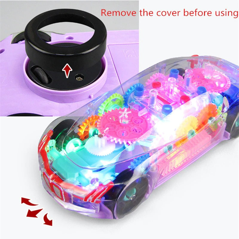 Concept Gear Car | Concept Racing Educational Transparent For Kids