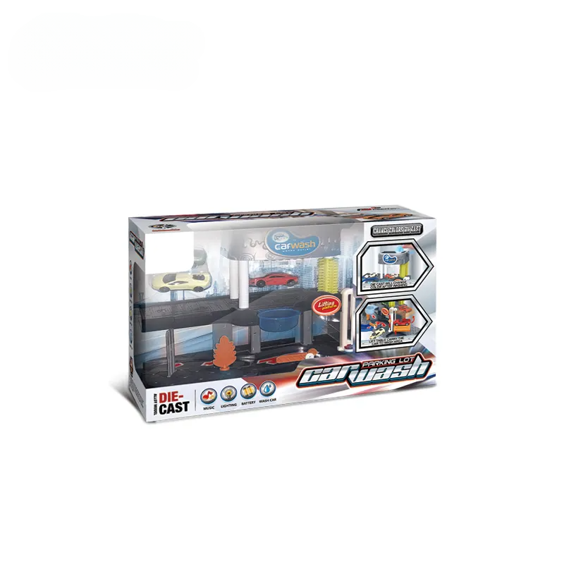Car Wash Parking Lot DIE-CAST | Parking Lot Toy For Kids