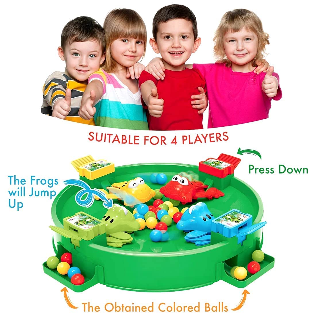 Happy Little Crocodile Game For Kids | Multi-Player Game