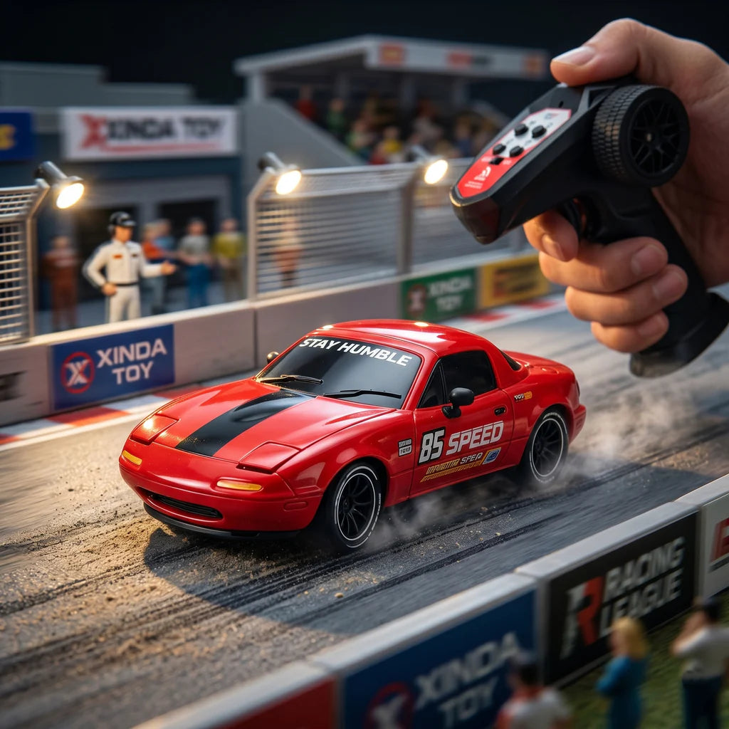 Speed 4WD Drift Racing X RC Car with LED Lights