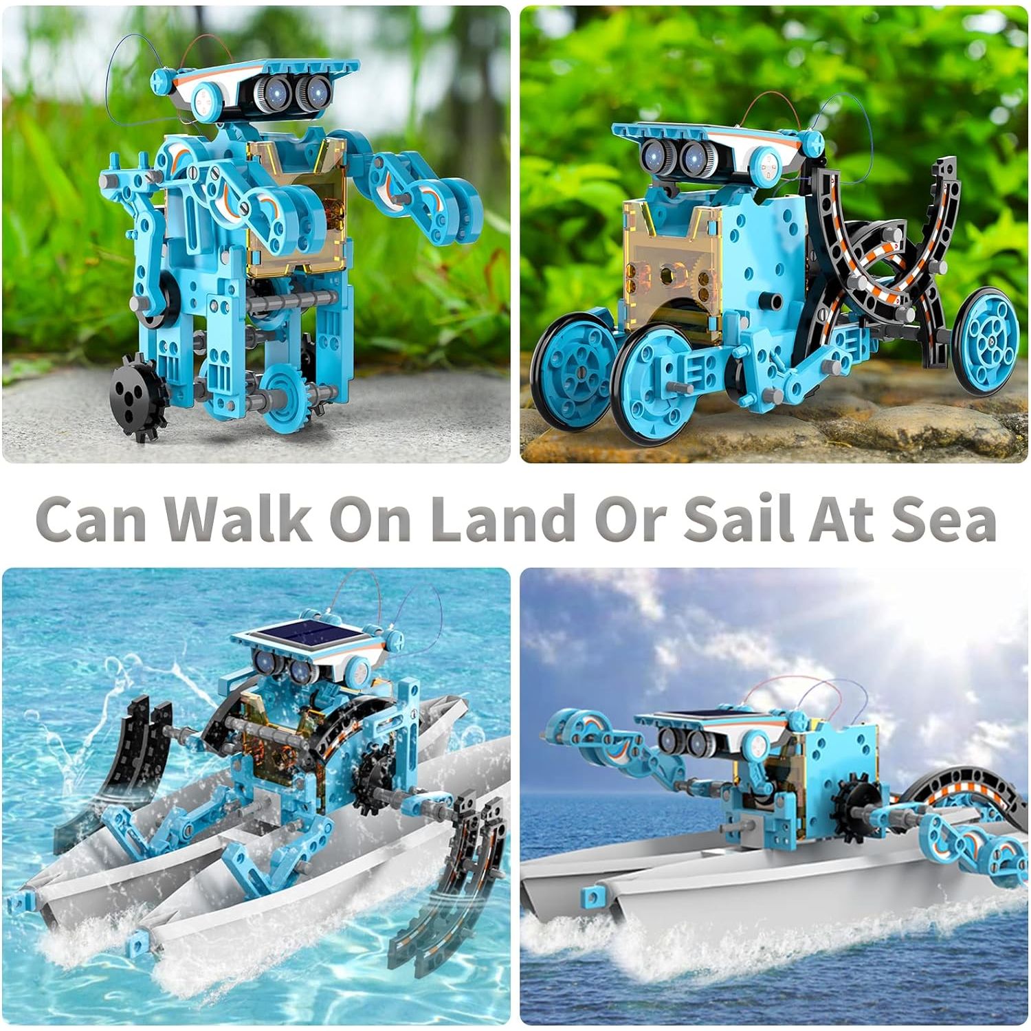 Educational 12-IN-1 Solar Robot Kit
