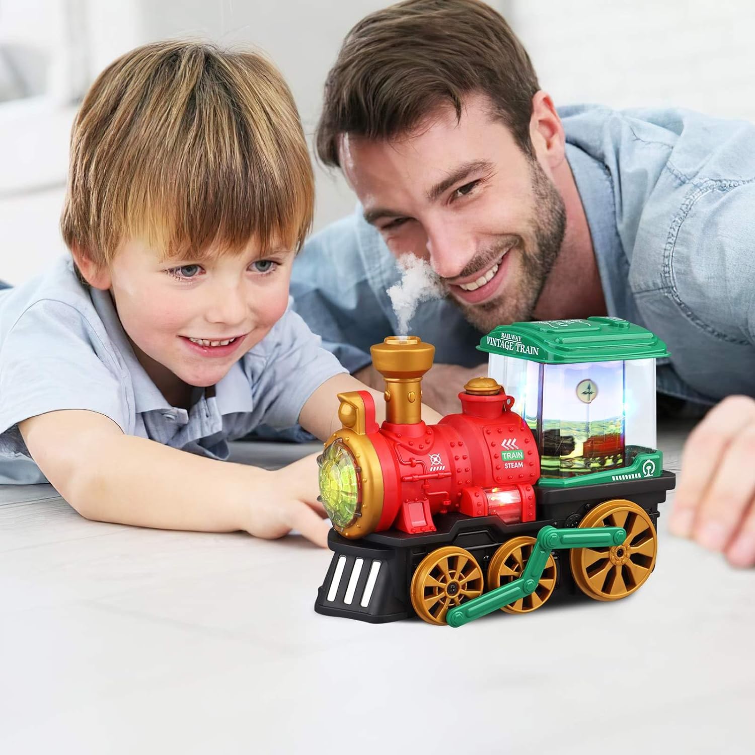 Spray Vintage Train | Obstacle Avoidance Wheel