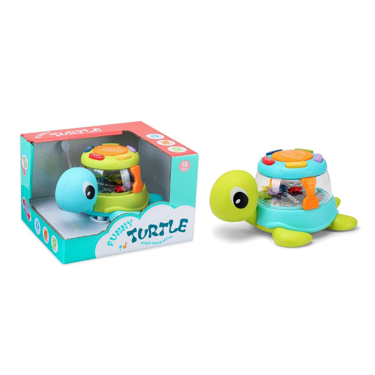 Funny Turtle Magic Music Series | 5+1 Music Function For Kids