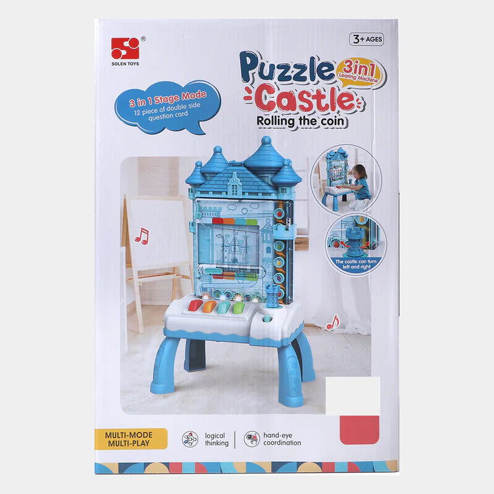3-in-1 Roll The Coin Game Machine Set For Kids