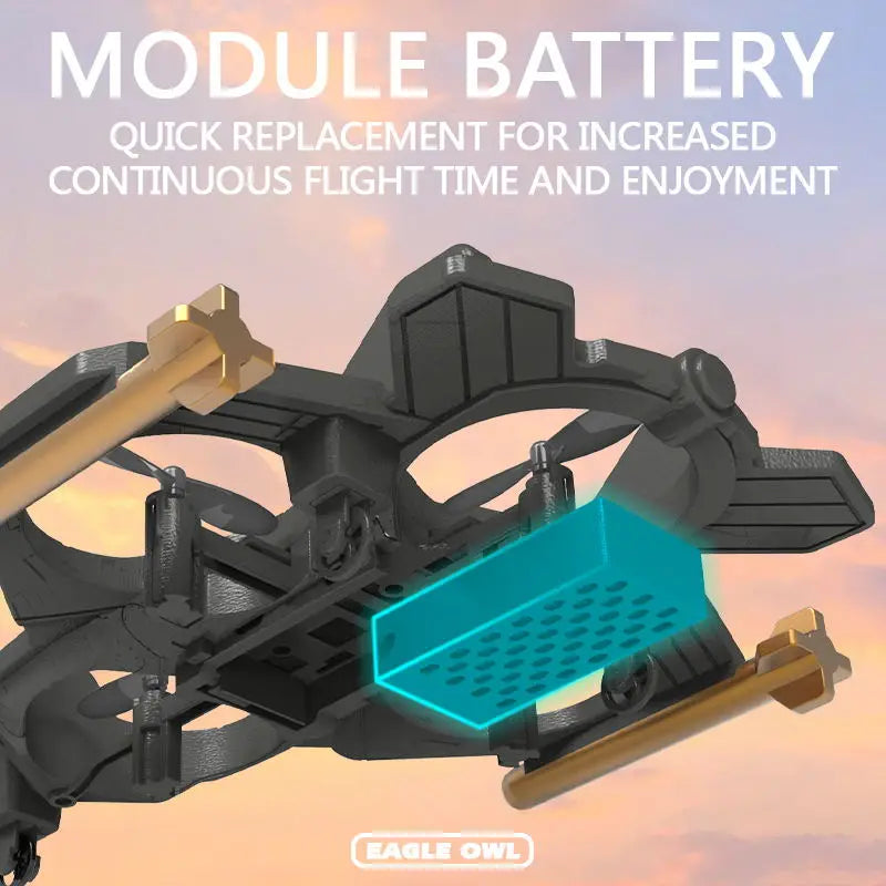 Quadrotor Remote Control Fighter Eagle Owl | Remote Control Plane For Teenagers