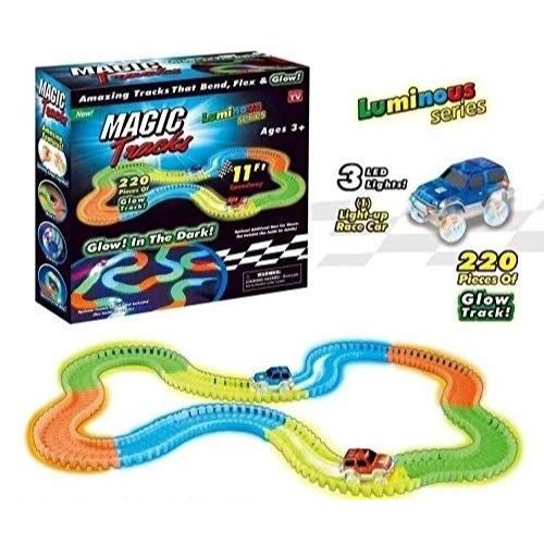 220 Pieces Of Magic Luminous Track Racing Car