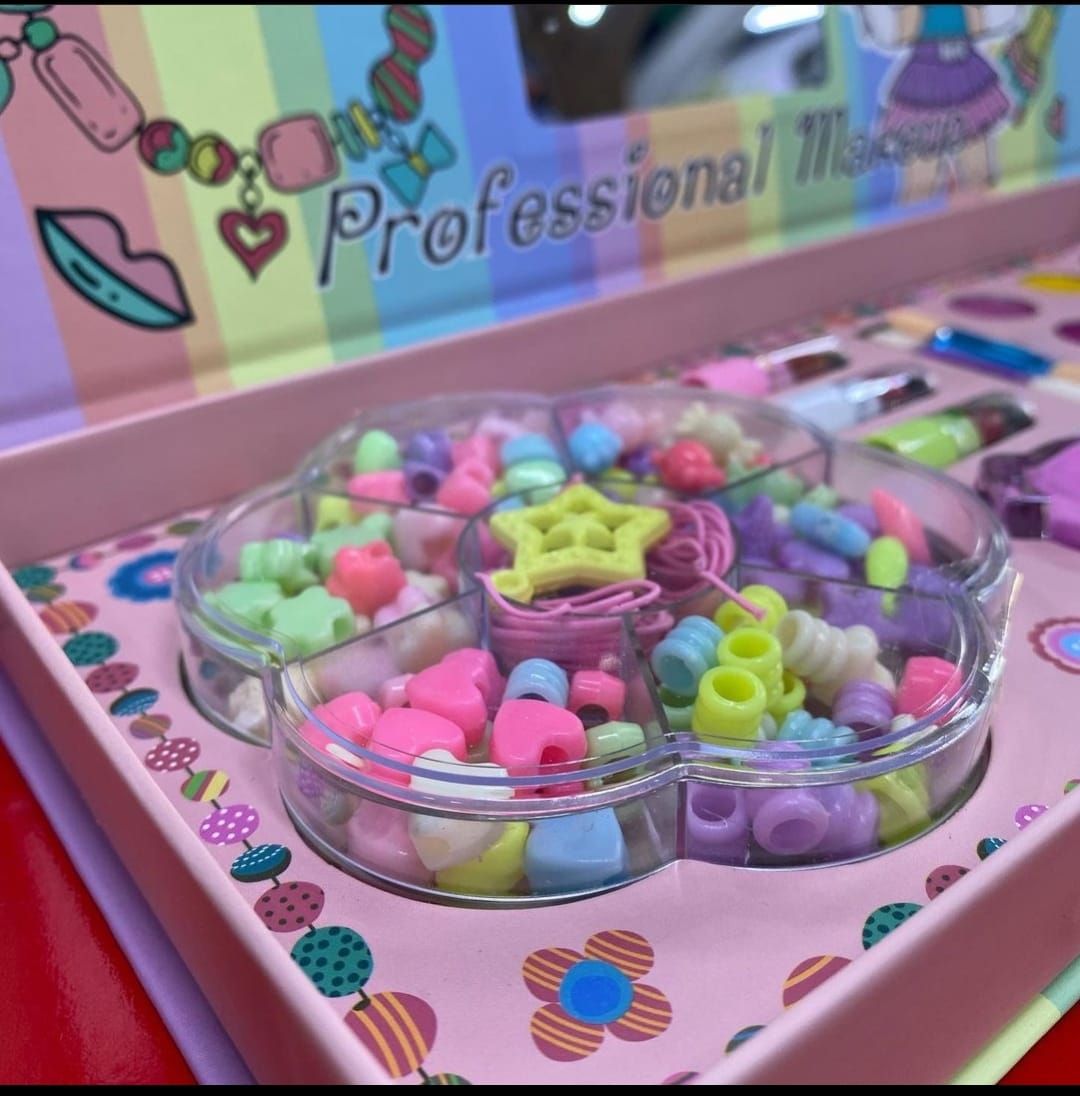 Make Up Series Diy 2in1 Beads | Make Up Toy For Kids