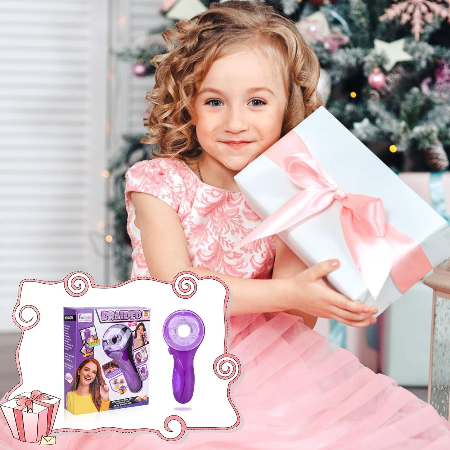 Braided | Electric Automatic Hair Braider | Portable Electric Hair Beading DIY Kit