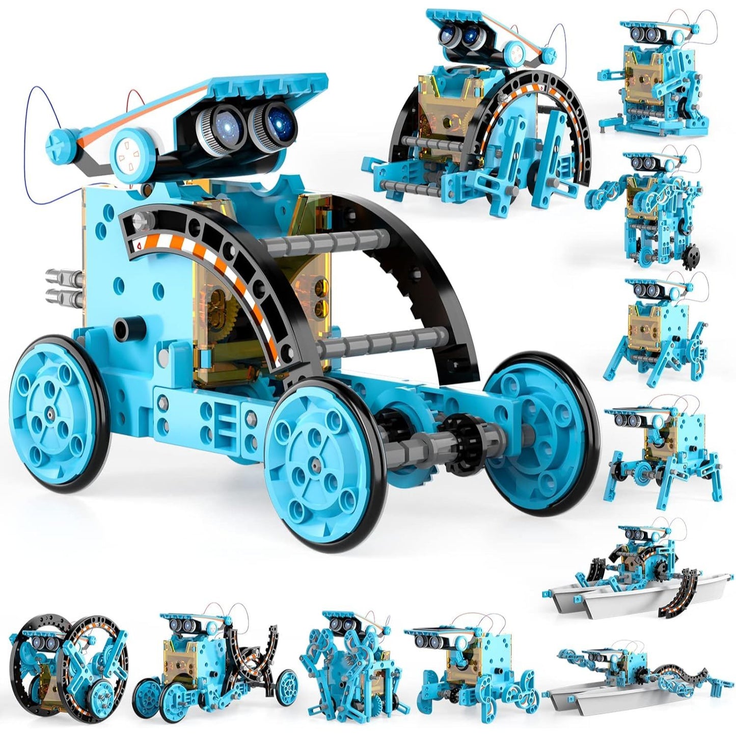 Educational 12-IN-1 Solar Robot Kit