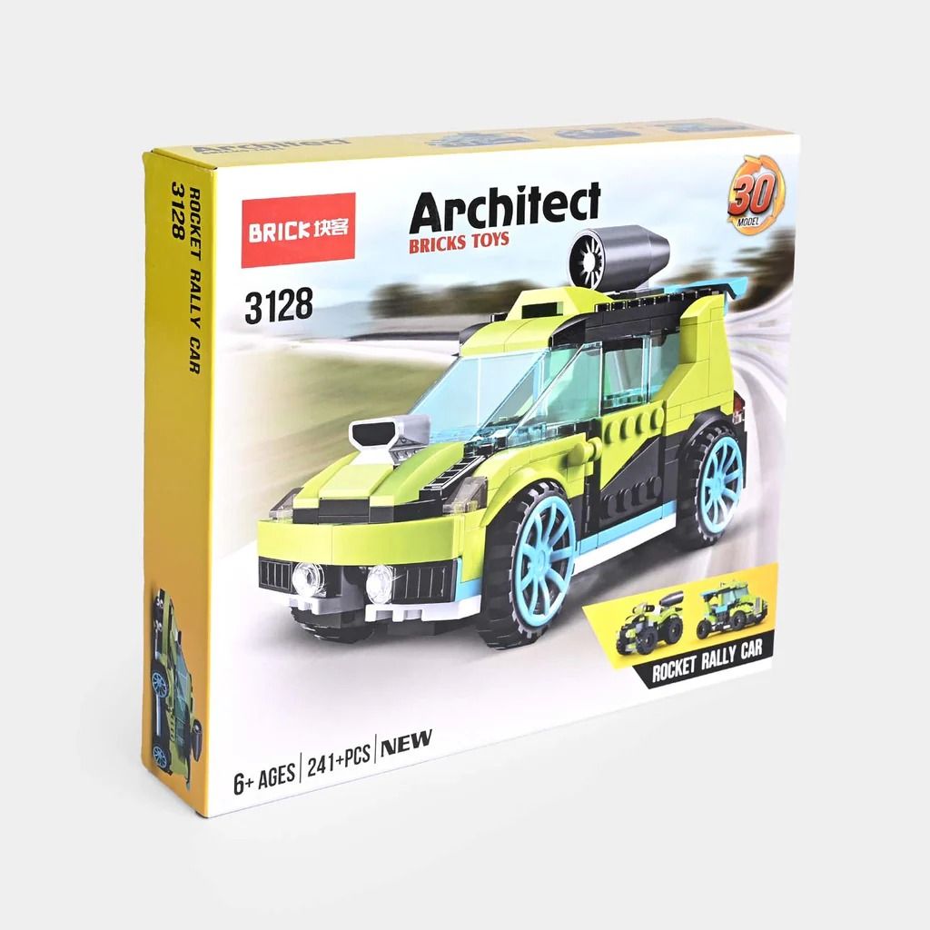 Brick Building Car Set | 241+ Pcs 30 Models Architect Toys