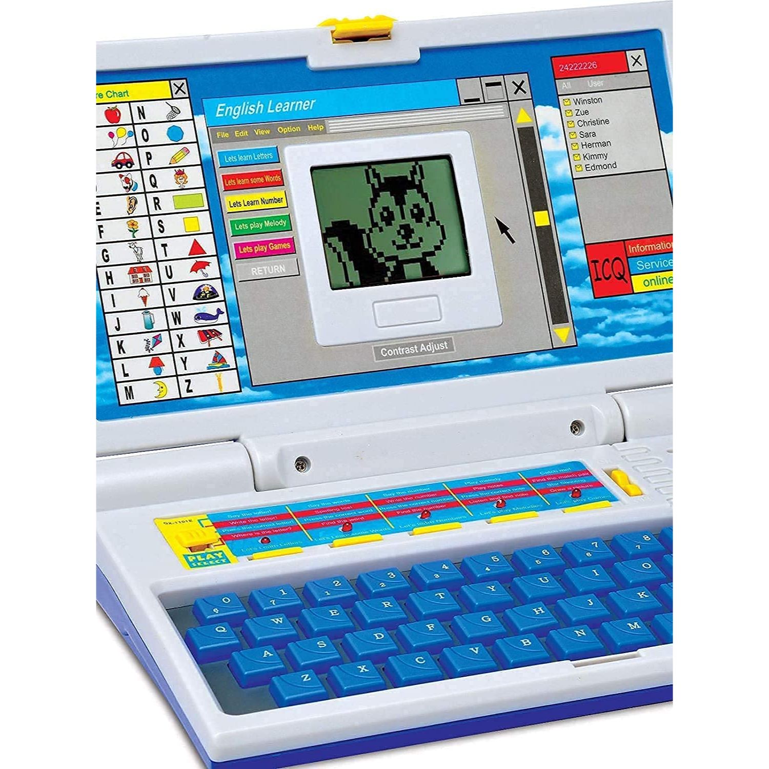 English Learner Laptop | Laptop Toy with Mouse Control