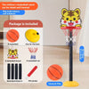 Tiger Adjustable Basketball Set with Air Pump