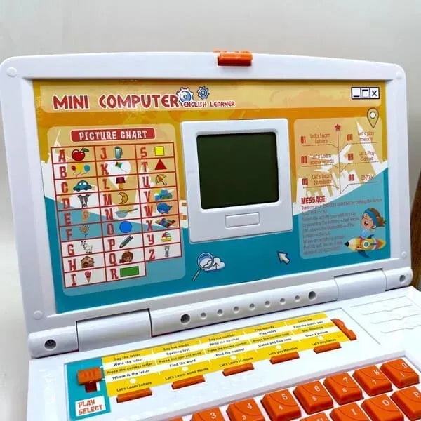 Kids Educational Laptop Toy | Early Learning Computer Toy with Sound & Games | Learning Computer & Fun Games