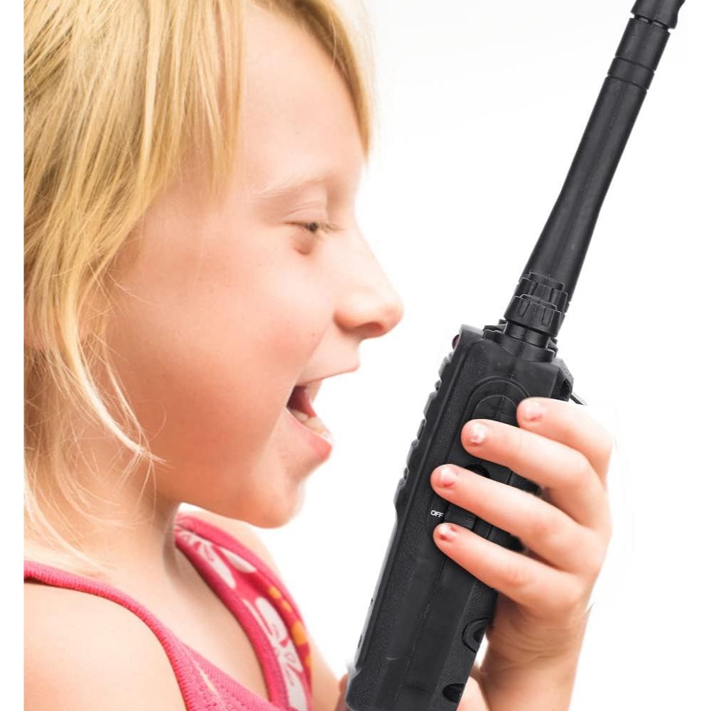 Black Colored Walkie Talkie with 100 Meter Range