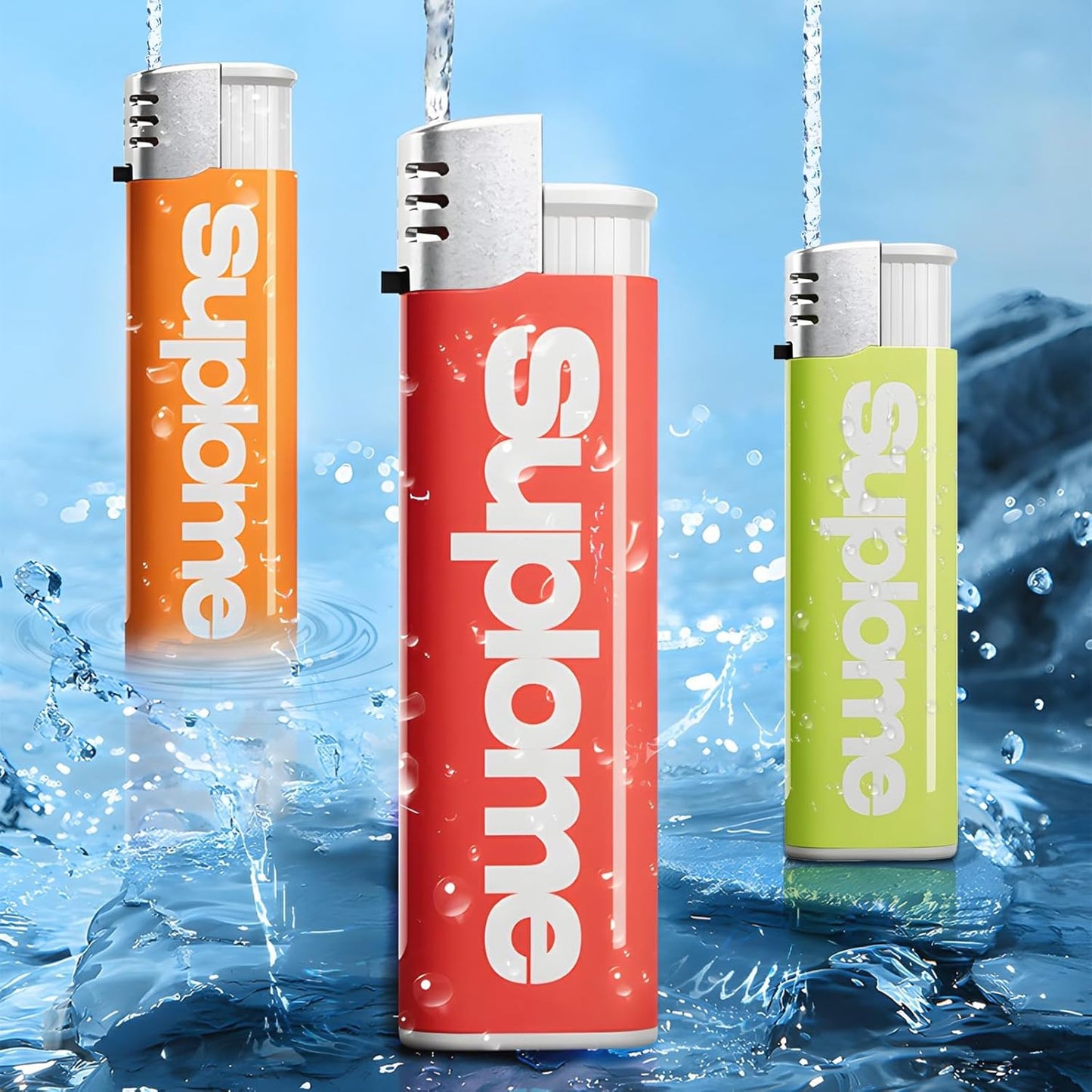 Water Spray Gun Lighter Toy