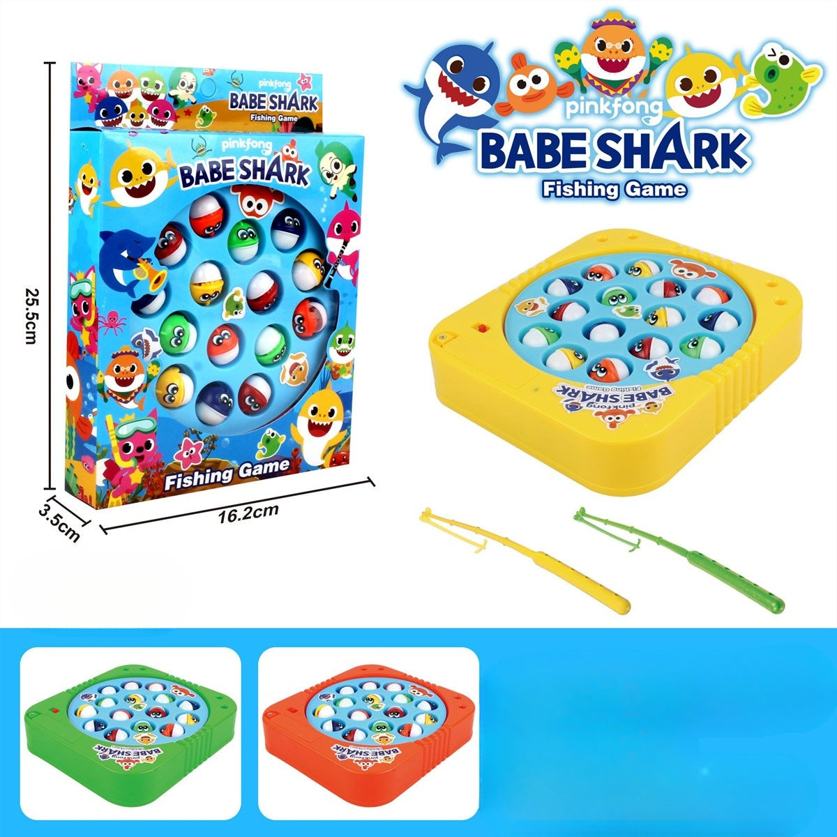 Babe Shark Pinkfong Game | Fishing Game For Kids