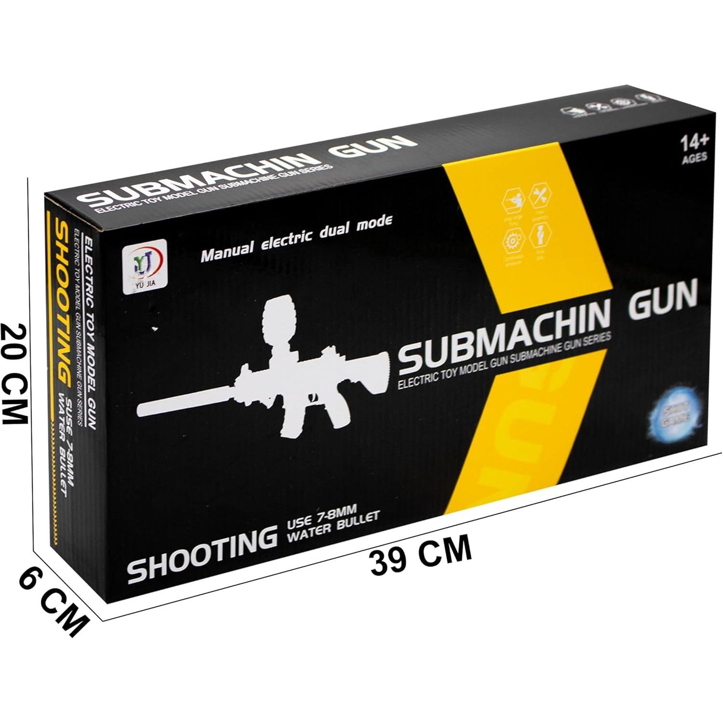 Electric Gel Blaster Submachine