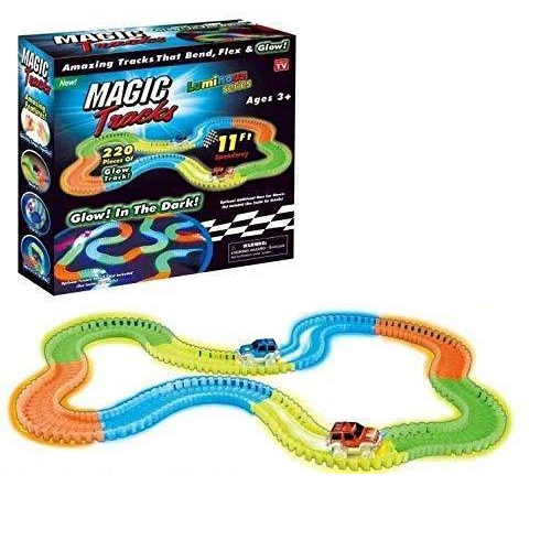 220 Pieces Of Magic Luminous Track Racing Car