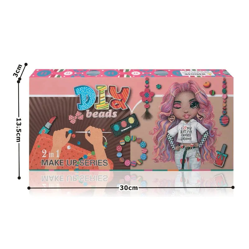 Make Up Series Diy 2in1 Beads | Make Up Toy For Kids