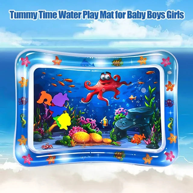 Tropical Fish Inflatable PVC Baby Water Play Mat | Water Mat Toy Kids