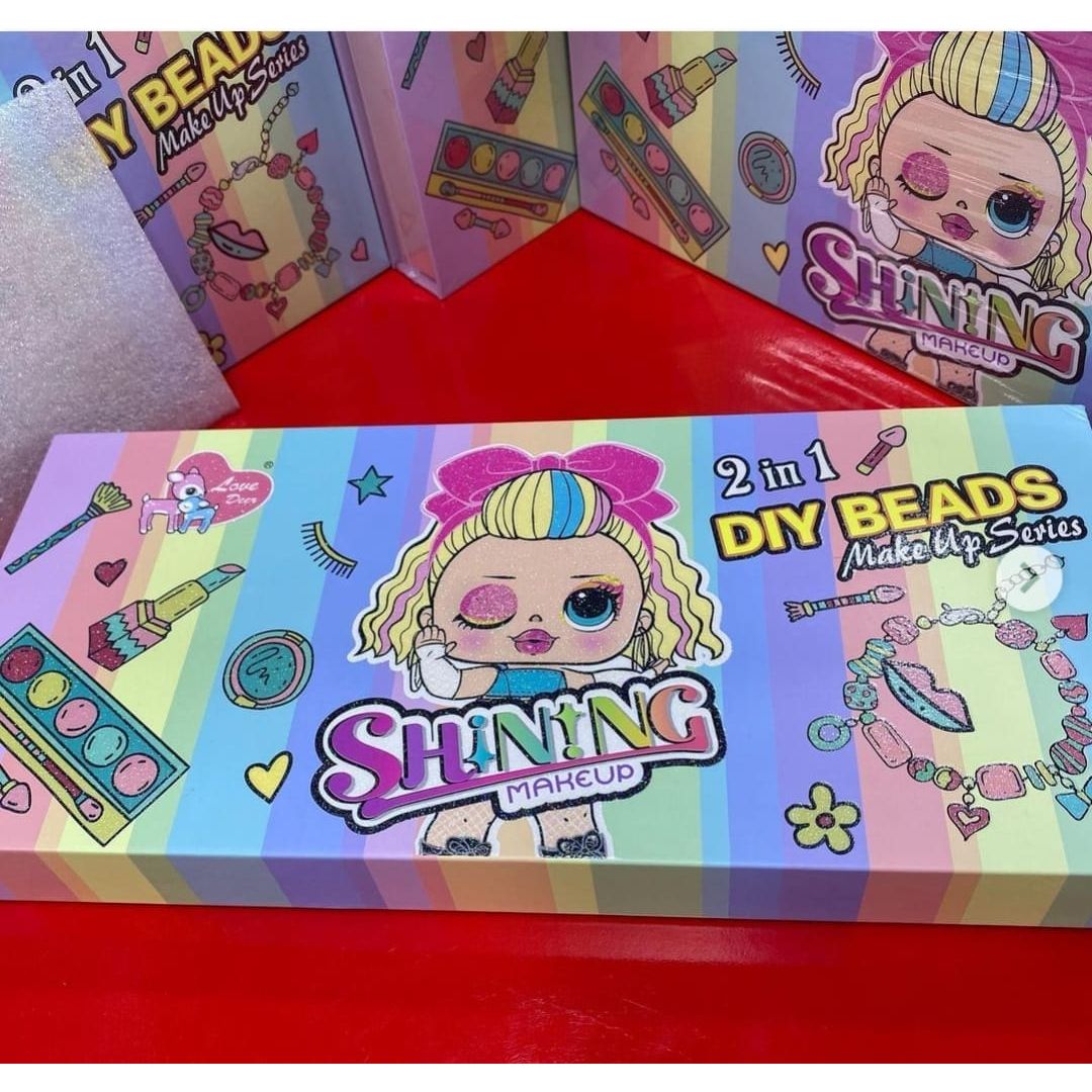 Make Up Series Diy 2in1 Beads | Make Up Toy For Kids