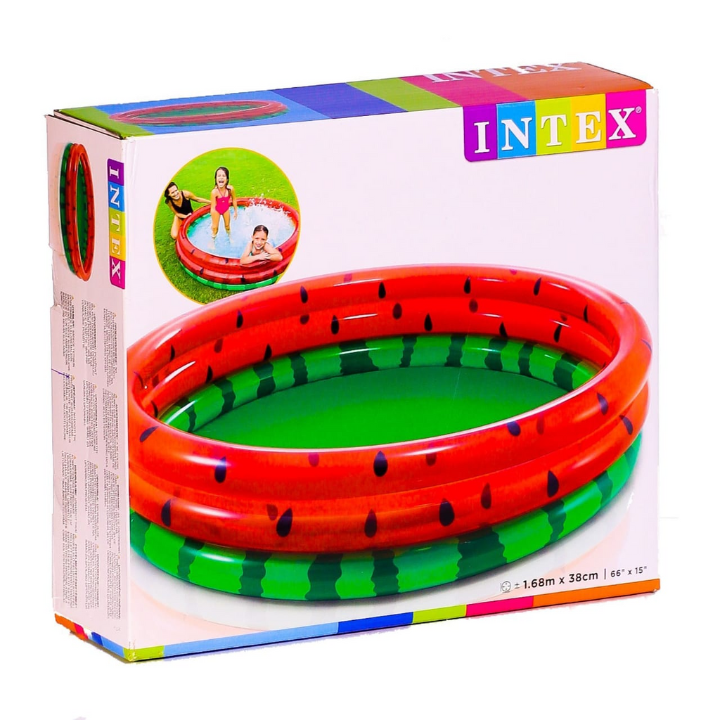 INTEX Watermelon Round Pool For Kids 5ft 6in x 1ft 3in