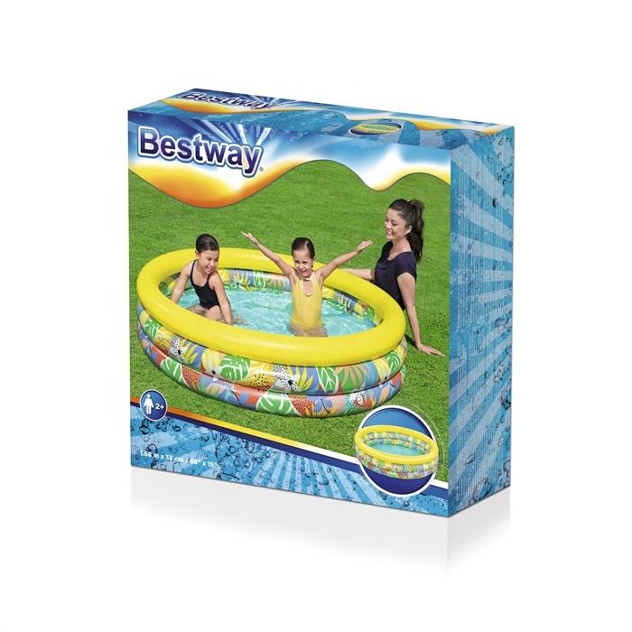 BESTWAY Floral Paradise Play Pool for Kiddies 5ft 6in x 1ft 3in