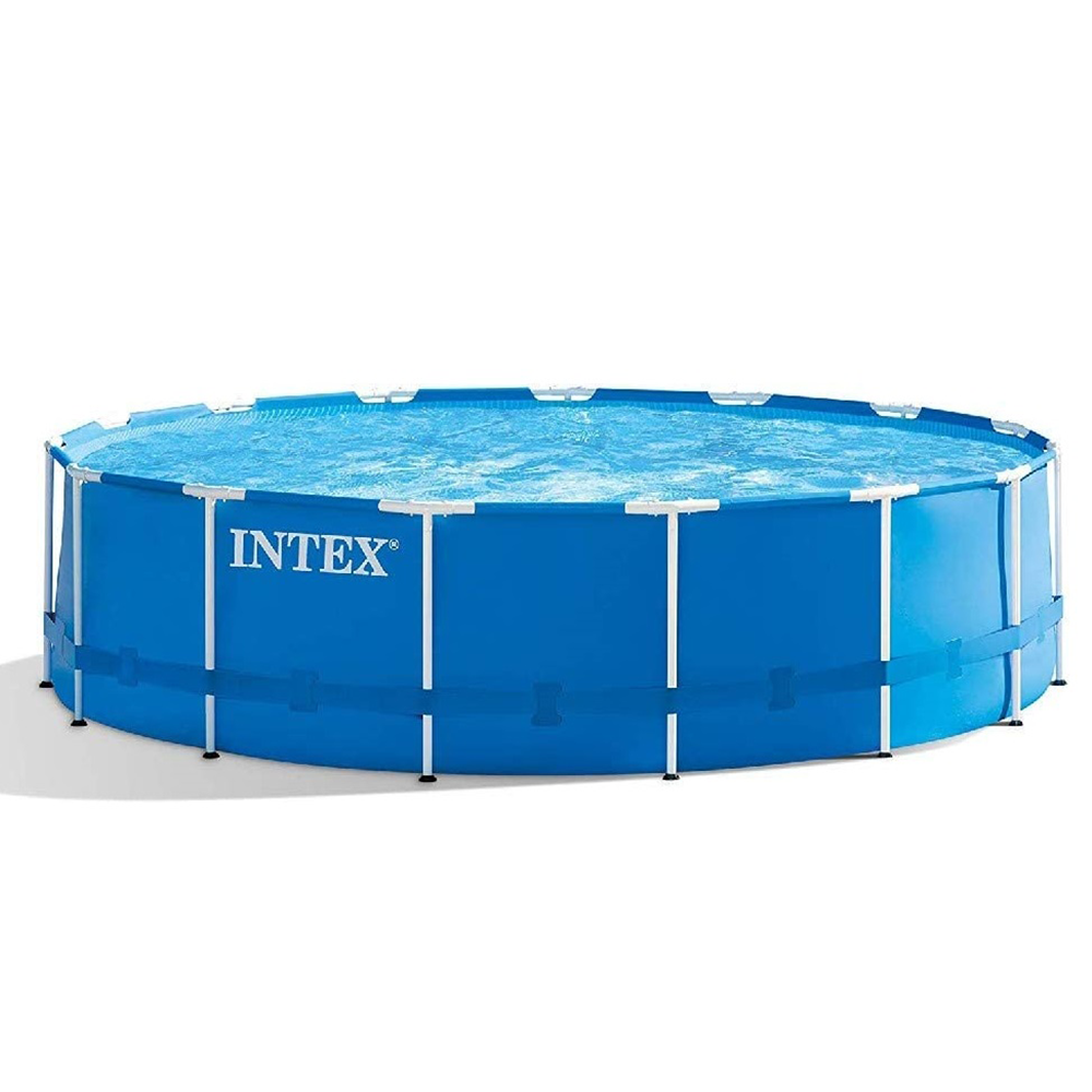 INTEX Metal Prism Frame Pool For Children 15ft x 4ft