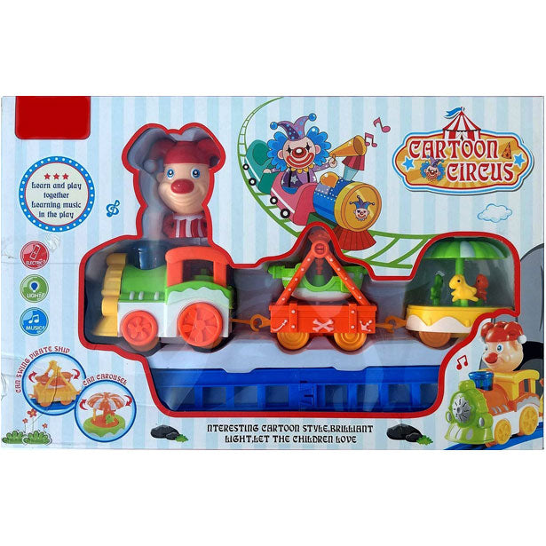 Cartoon Circus Train – The Toy Factory