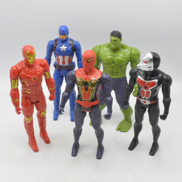 Avenger Super Hero Action Figure Toy Set ( Set of 5 to 7 Superheroes )