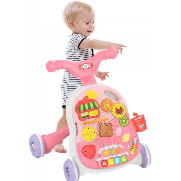 HUANGER 5 In 1 Multifunctional BabyWalker