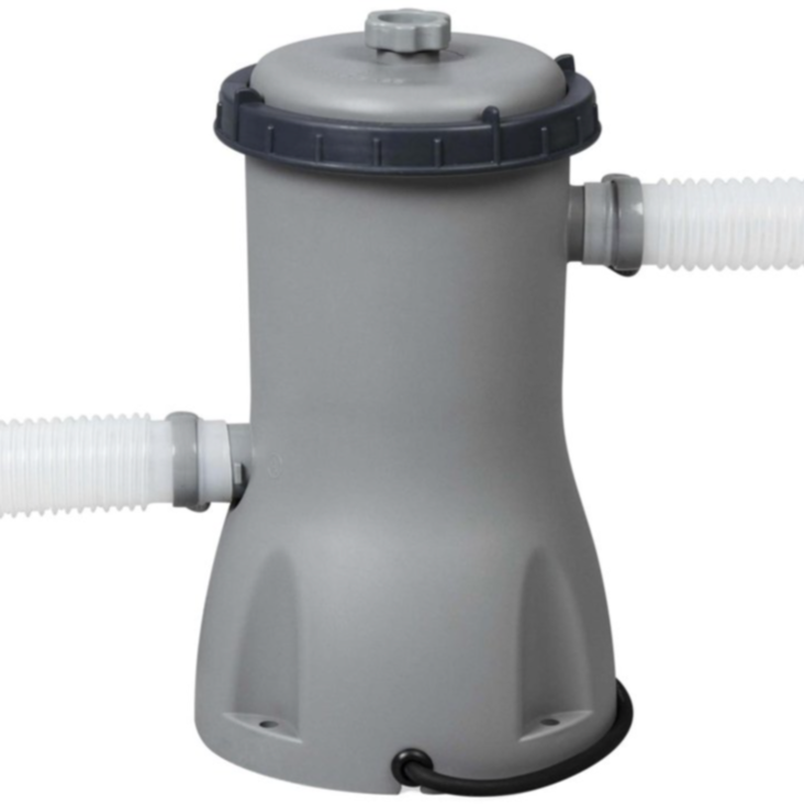 BESTWAY Steel Frame Pool With Filter Pump 15ft x 4ft
