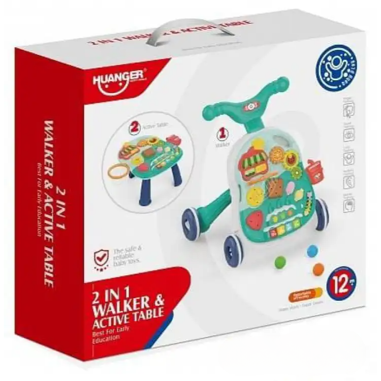 HUANGER 5 In 1 Multifunctional BabyWalker