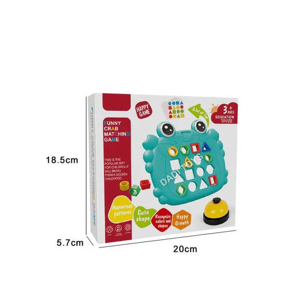 Fun Crab Matching Puzzle Game for Children