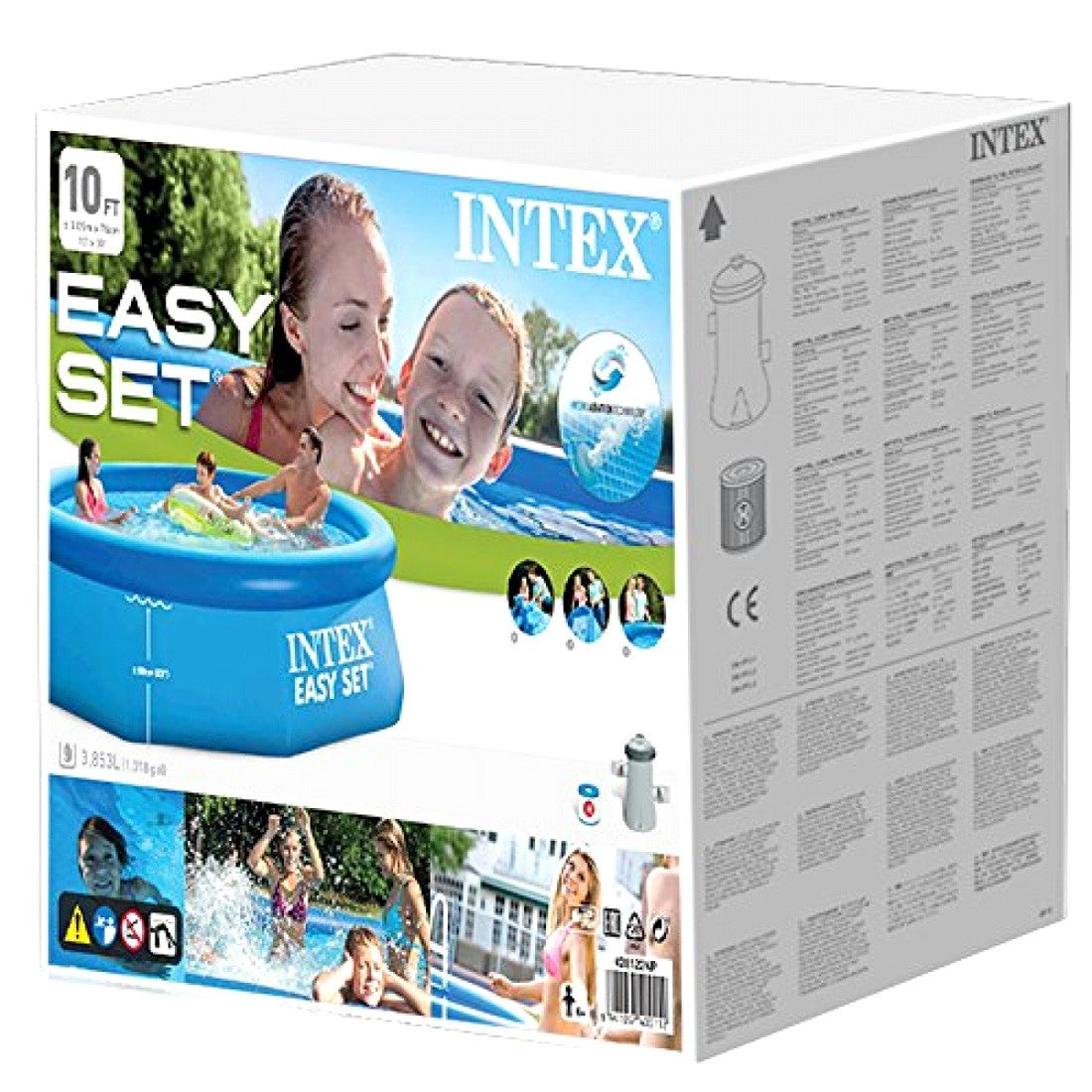 INTEX Easy Pool Set 3 Ply-material With Filter 13ft x 2ft 9in
