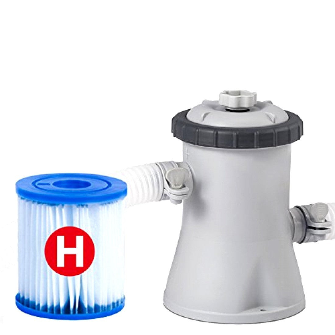 INTEX Above Ground Pool With Filter 12ft x 2ft 6in