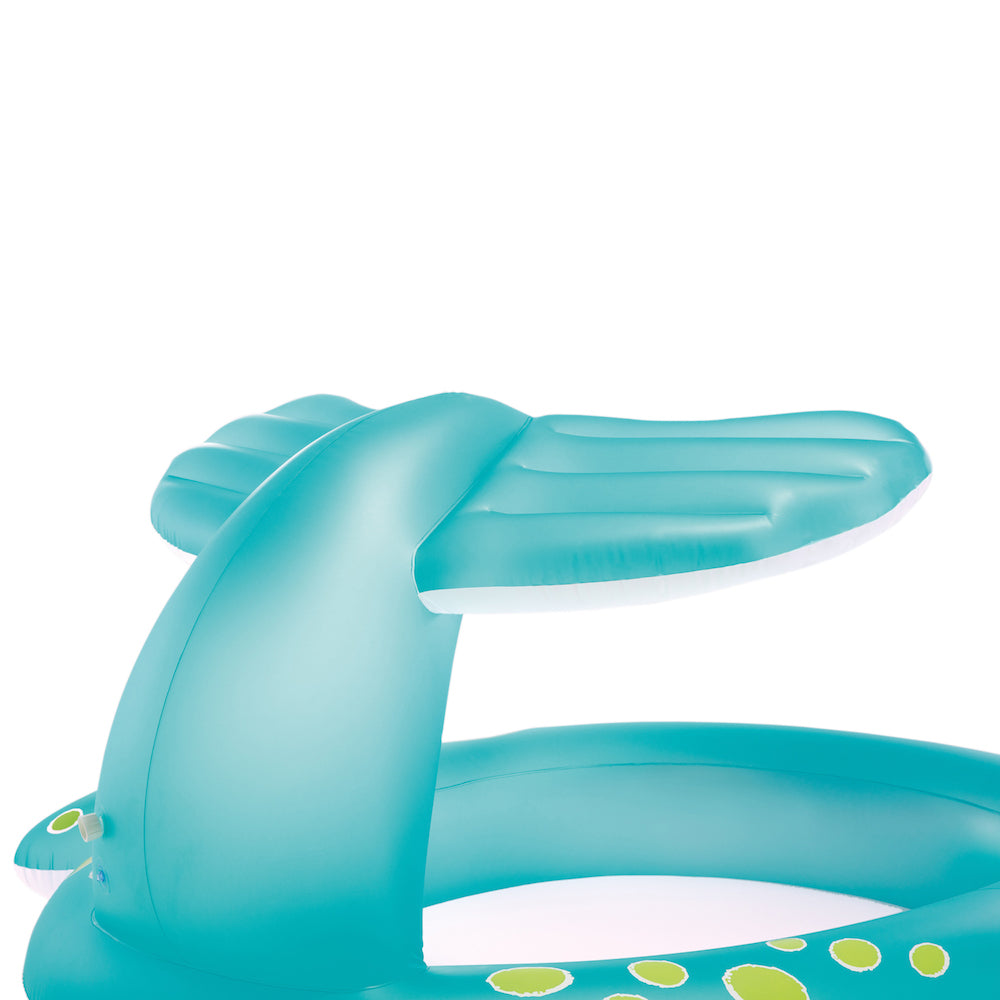 INTEX Whale Spray Pool For Babies 6ft 7in x 6ft 5in x 3ft (7in Depth)