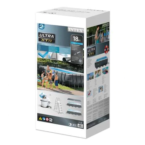 INTEX Ultra XTR Rectangular Pool Set 18ft x 9ft x 4ft 4in