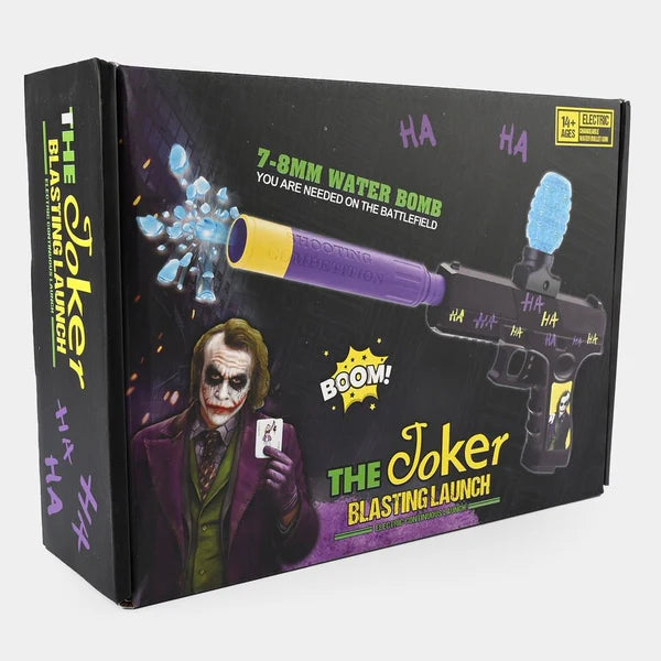 Joker-Themed Blaster Soft Water Bullets Orbees Gun