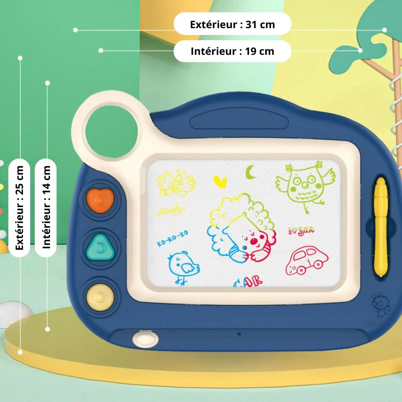 Magnetic Space Drawing Board | Educational Toy For Kids