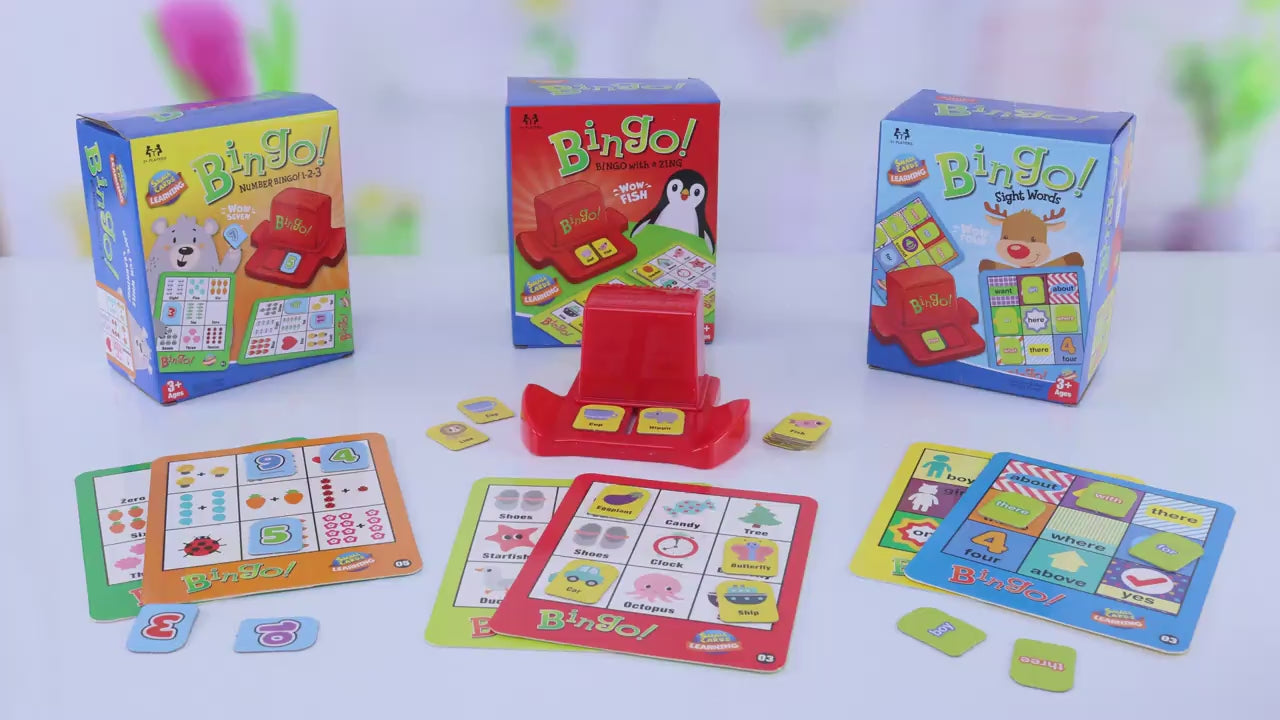 Bingo Penguin Wow Fish | Bingo Cards Toy