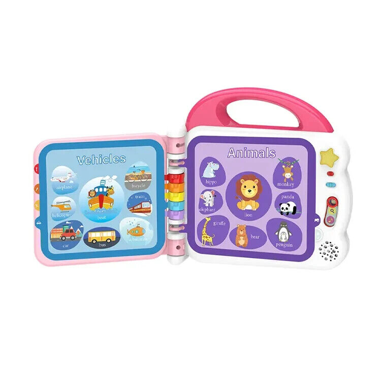 Kids Melody 108 Words Book | 3 Learnign Modes , Bluetooth Function & 12 Subjects-108 Sight Words
