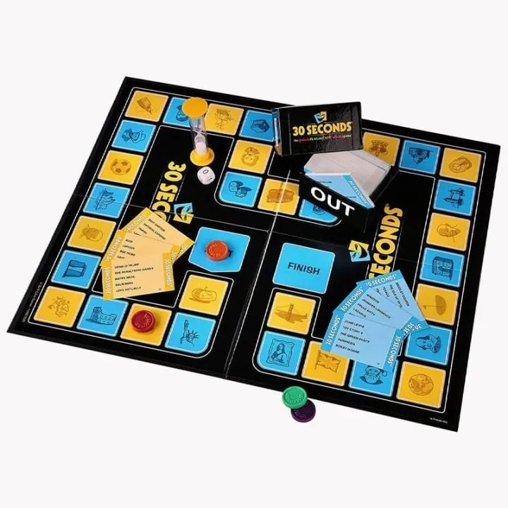 Global Star 30 Seconds Board Game | Fun Quiz Challenge | Cult-favorite 30 Seconds Board Game