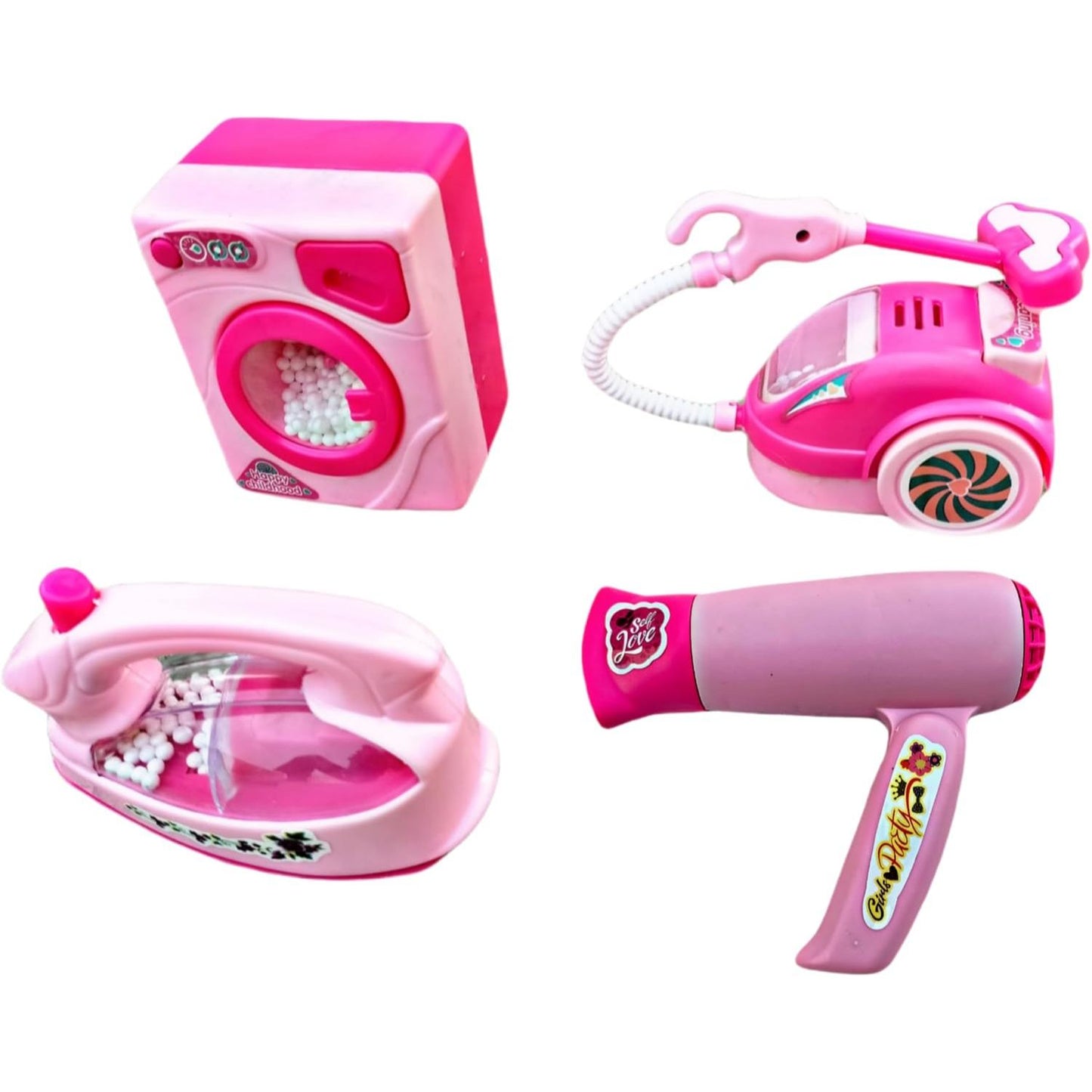 4-in-1 Household Cleaning Play Set with Lights & Sounds