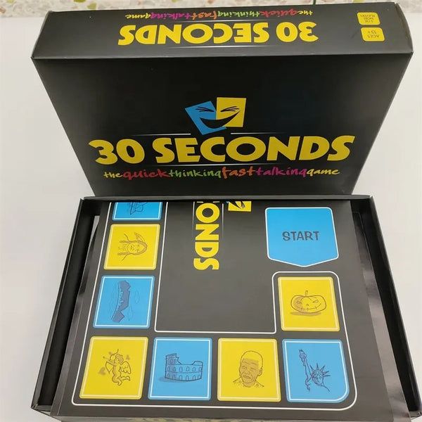 Global Star 30 Seconds Board Game | Fun Quiz Challenge | Cult-favorite 30 Seconds Board Game
