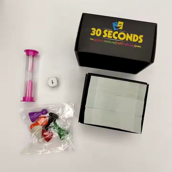 Global Star 30 Seconds Board Game | Fun Quiz Challenge | Cult-favorite 30 Seconds Board Game