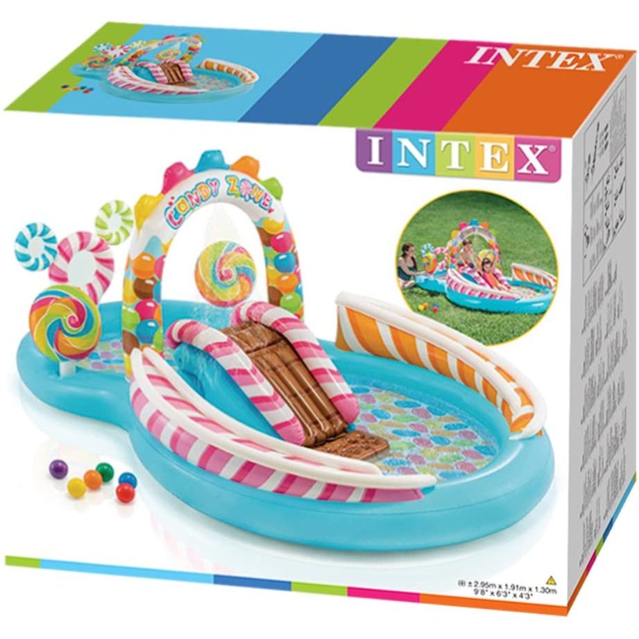 INTEX Candy Zone Play For Kiddies 9ft 8in X 6ft 3in X 4ft 3in (5.5in Depth)